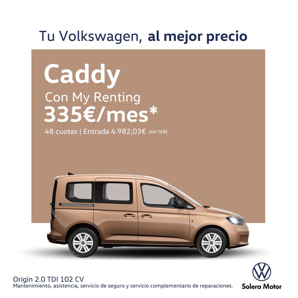 banner vw caddy renting
