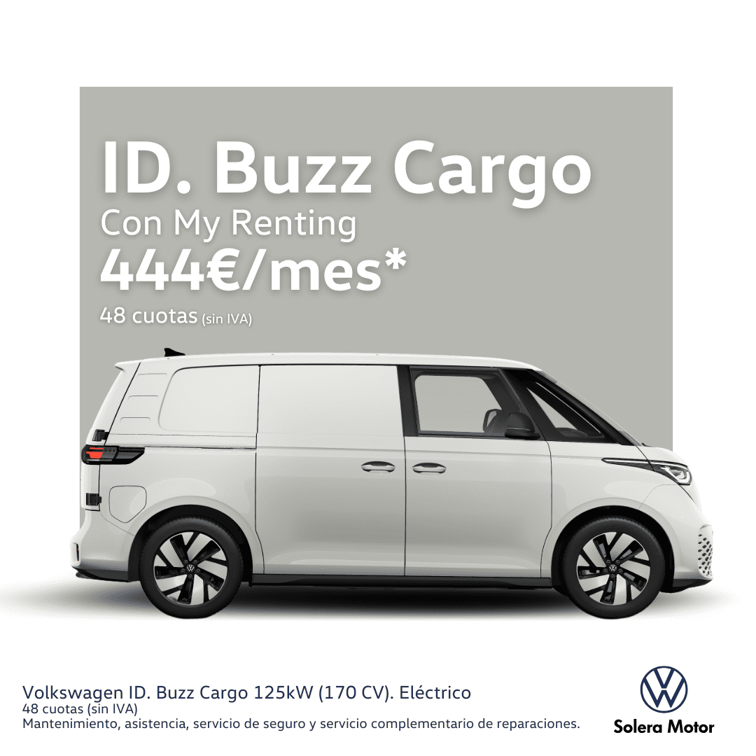 La revolución del transporte profesional ya está aquí con ID. Buzz Cargo 100% Eléctrico desde 444€/mes*