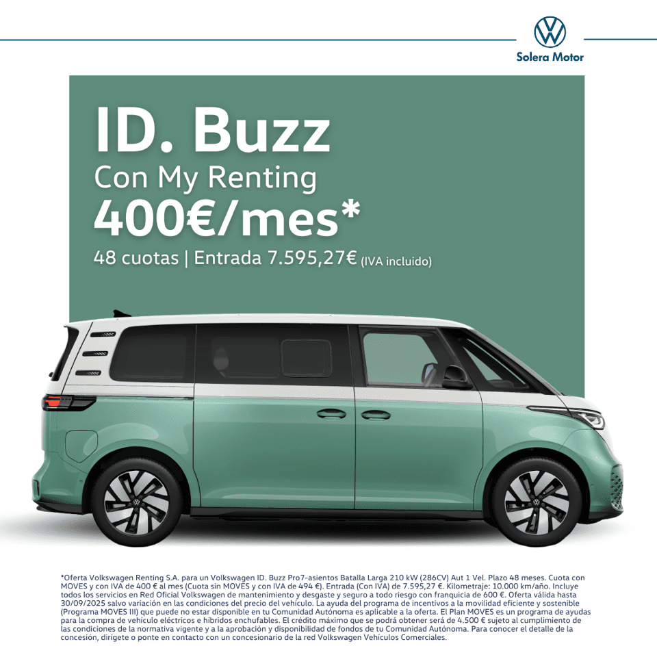 ID Buzz Solera Motor Volkswagen